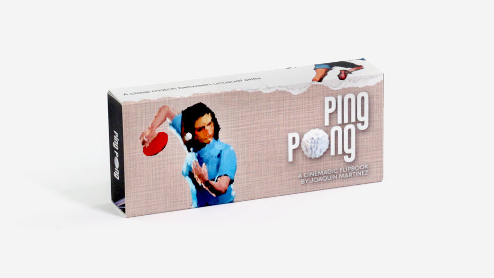 Ping Pong Flipbook | Artist Flipbooks | Flipboku - Flipboku Shop