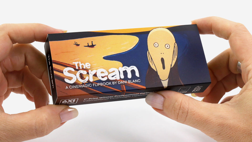 The Scream Flipbook | Artist Flipbooks | Flipboku - Flipboku Shop