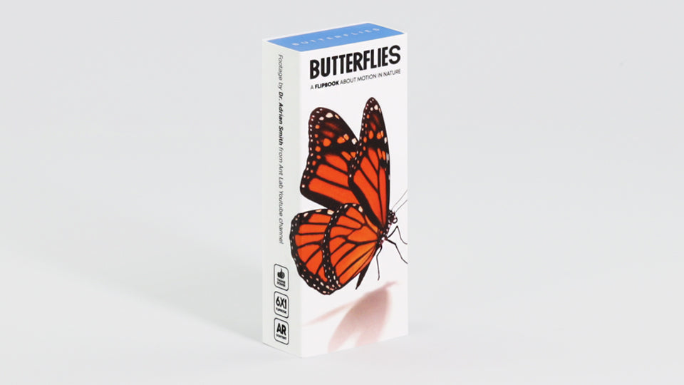Butterflies Flipbook | Motion in Nature Collection | Flipboku