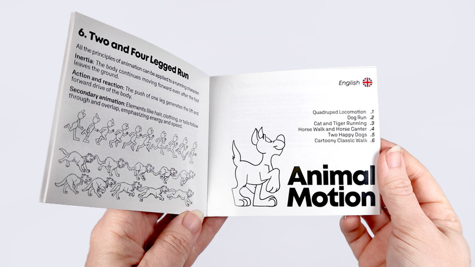 Human &amp; Animal Motion Flipbook
