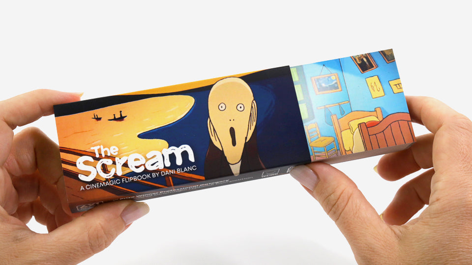 The Scream Flipbook
