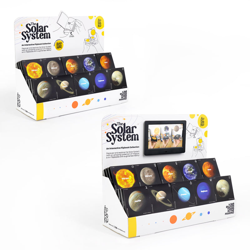 Solar System Displays | Flipbook Displays | Flipboku - Flipboku Shop