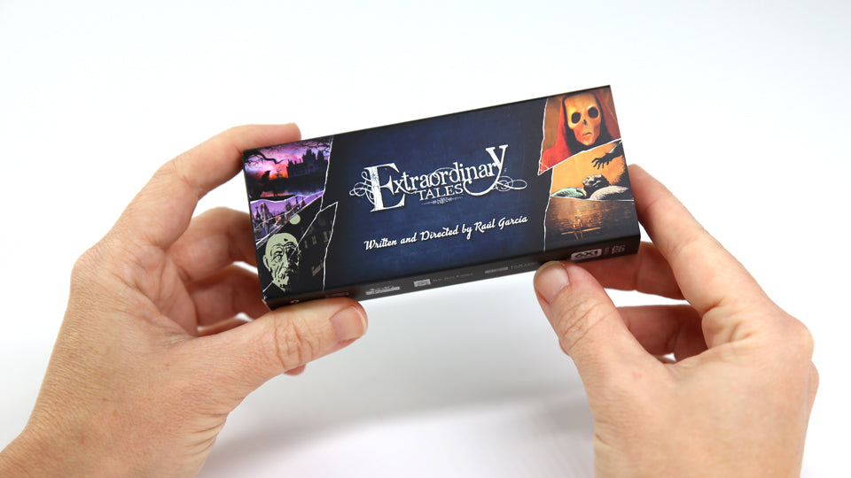 Extraordinary Tales Flipbook by Raúl García, Edgar Allen Poe. Magic flipbook with 6 sequences.