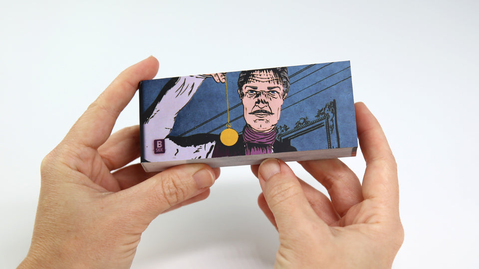 Extraordinary Tales Flipbook by Raúl García, Edgar Allen Poe. Magic flipbook with 6 sequences.