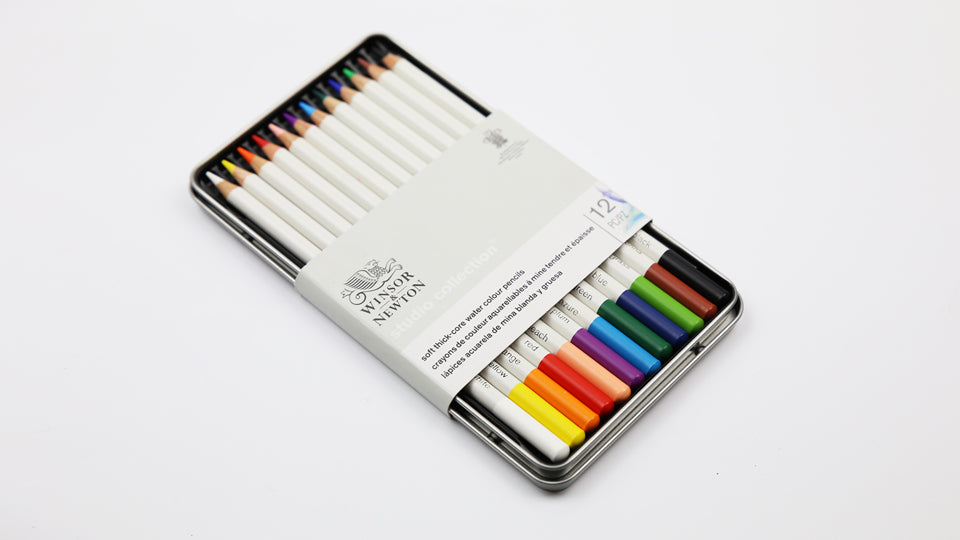 Winsor & Newton Studio Collection Graphite Pencils - Set of 12