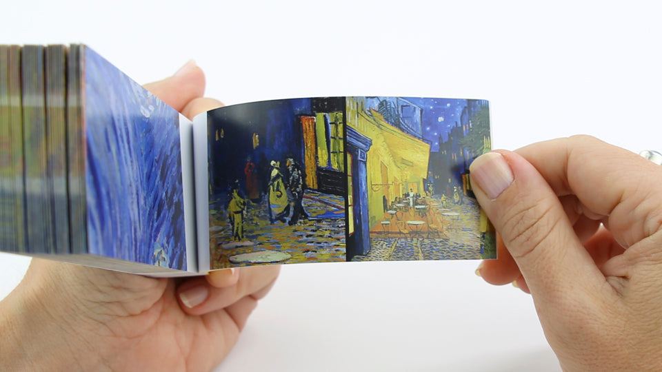 Vincent van Gogh Flipbook  Artists Flipbooks - Flipboku Shop