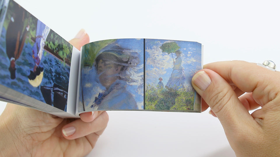 Claude Monet Flipbook