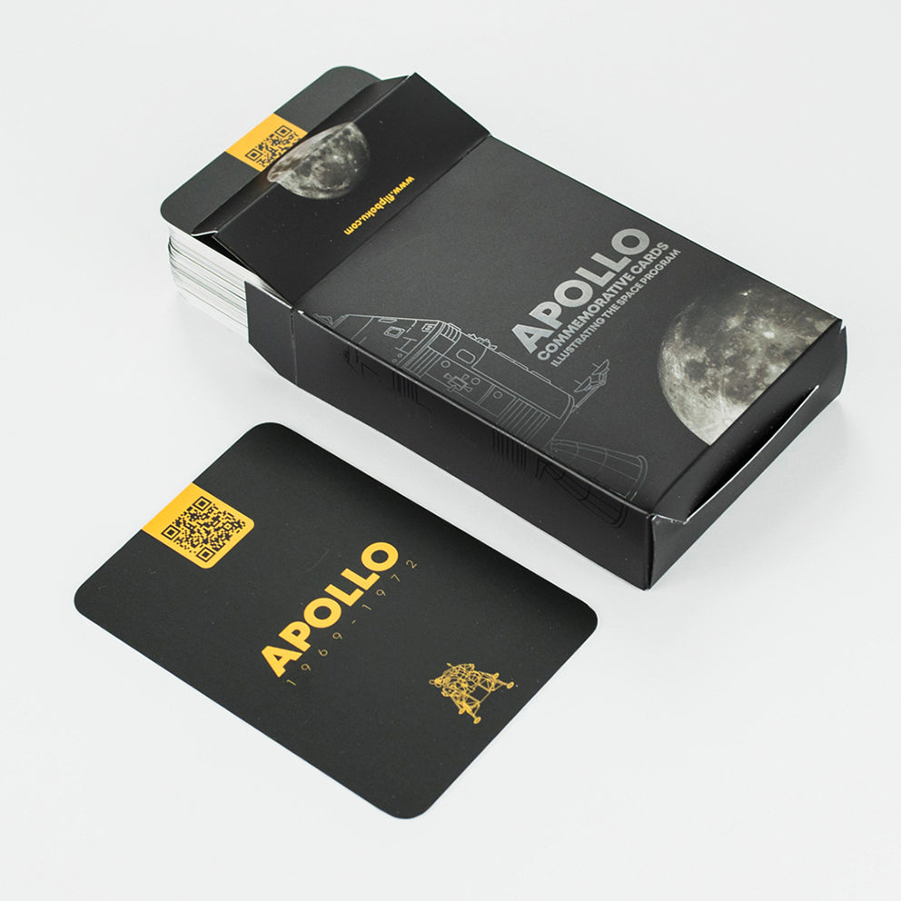 Learn about the Apollo mission with 70 illustrated cards about the Apollo program - a perfect gift for space lovers.