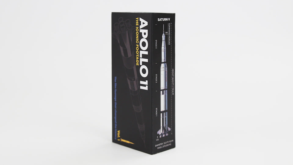 Flip book Apollo 11 by Flipboku with Augmented Reality. Space Gift with original NASA footage.