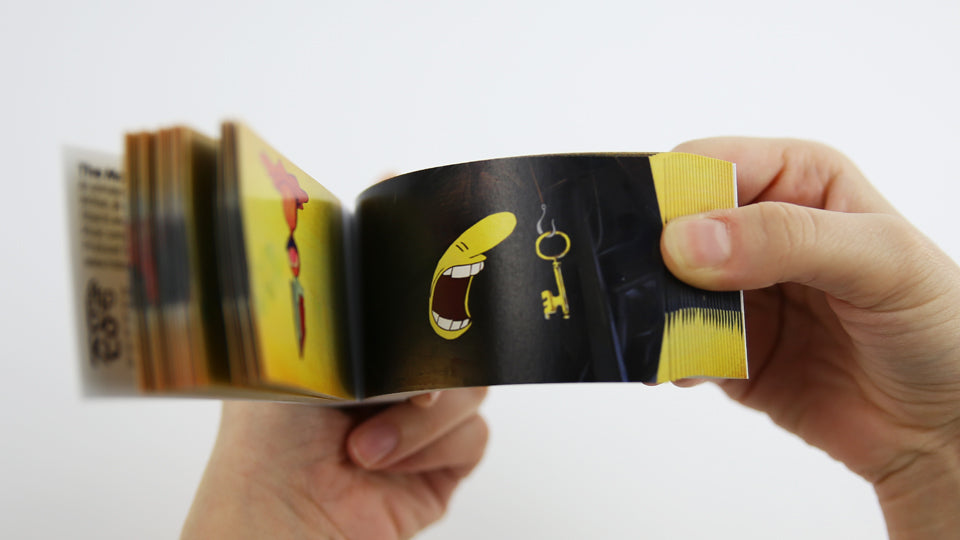 THE MANY PIECES OF MR COO – Flip book featuring six animated sequences from the point and click video game &#39;The Many Pieces of Mr. Coo&#39; by Spanish animator Nacho Rodríguez.