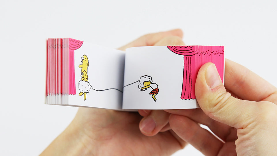 Curly Girly Dancer Flipbooks | From Japan With Love | Flipboku