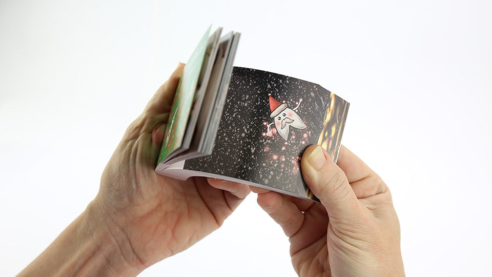 Flip Book Christmas Secret by Seigensha. Xmas flipbook..
