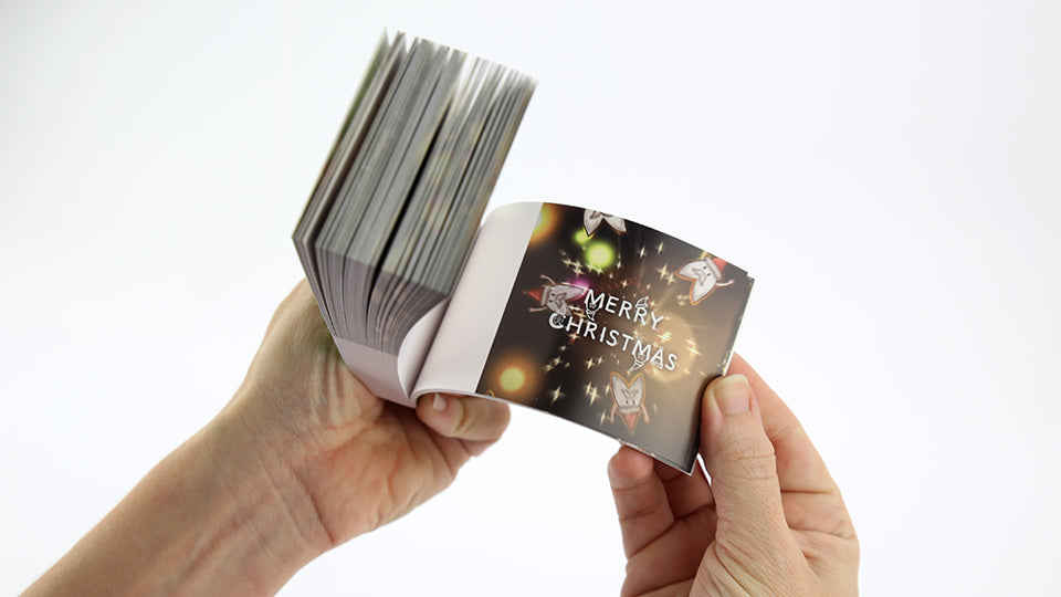 Flip Book Christmas Secret by Seigensha. Xmas flipbook..